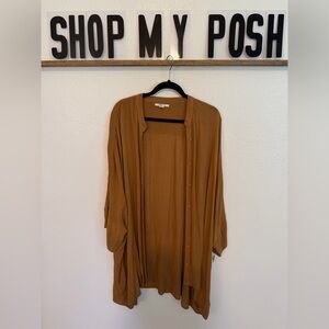 O’Neill Brown Flowing Beach Coverup Size M/L NWT